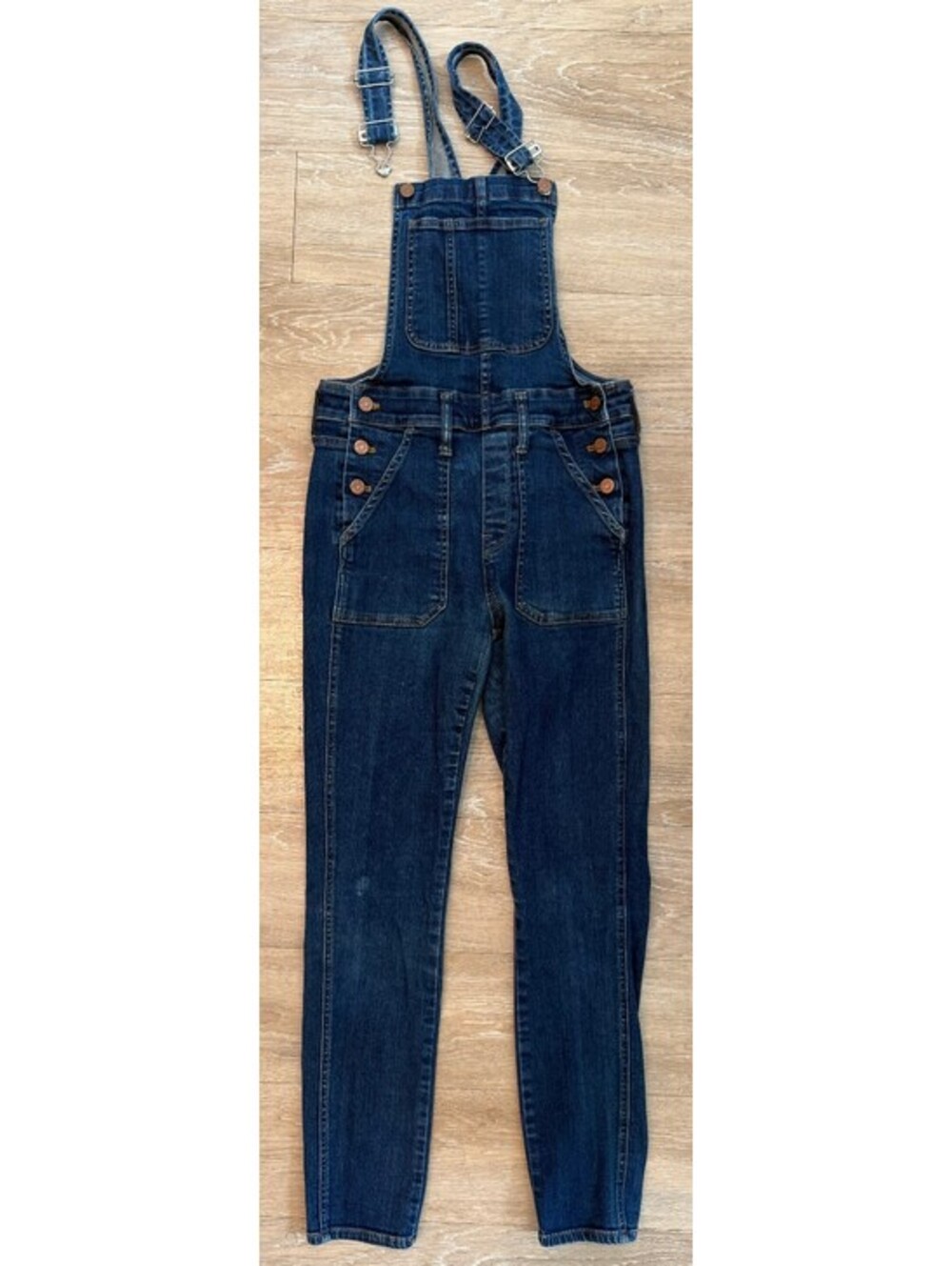 Madewell Vintage Skinny Overalls Size Small